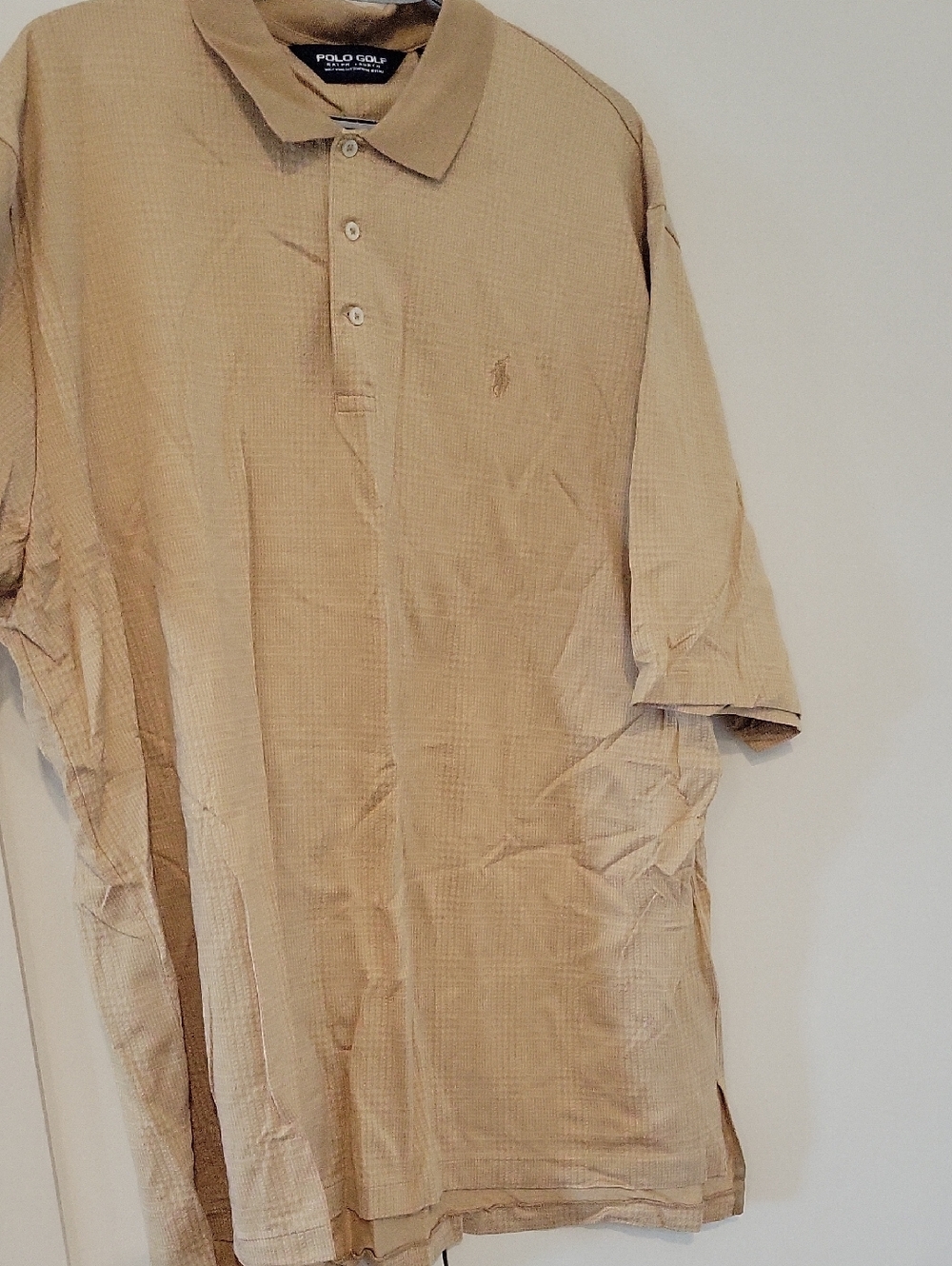 Classic Men’s Polo in Tan